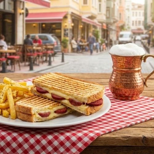 Tost + Patates + Ayran